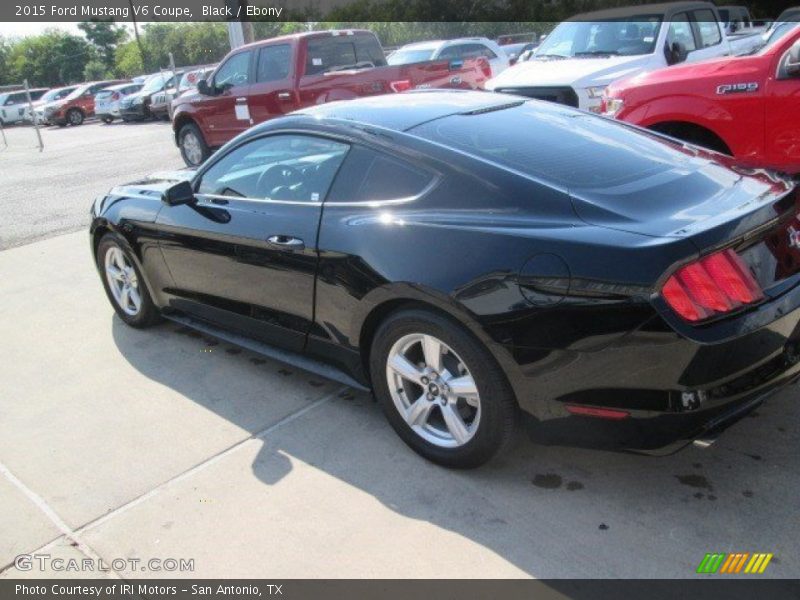 Black / Ebony 2015 Ford Mustang V6 Coupe