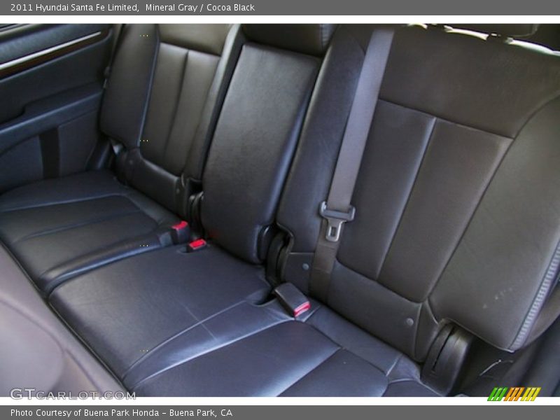 Mineral Gray / Cocoa Black 2011 Hyundai Santa Fe Limited