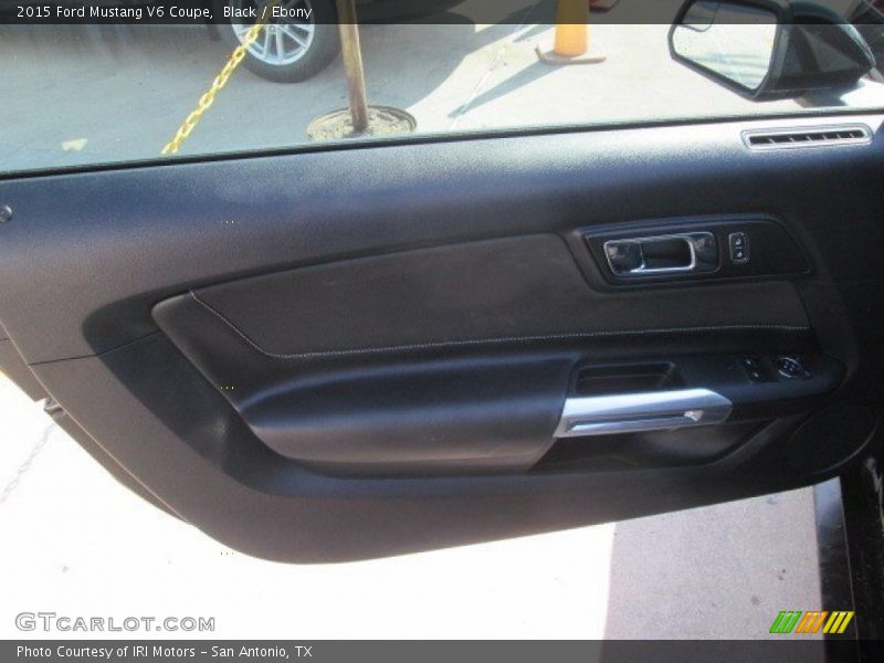 Black / Ebony 2015 Ford Mustang V6 Coupe