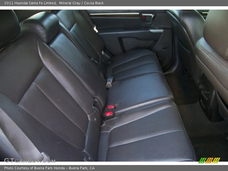 Mineral Gray / Cocoa Black 2011 Hyundai Santa Fe Limited