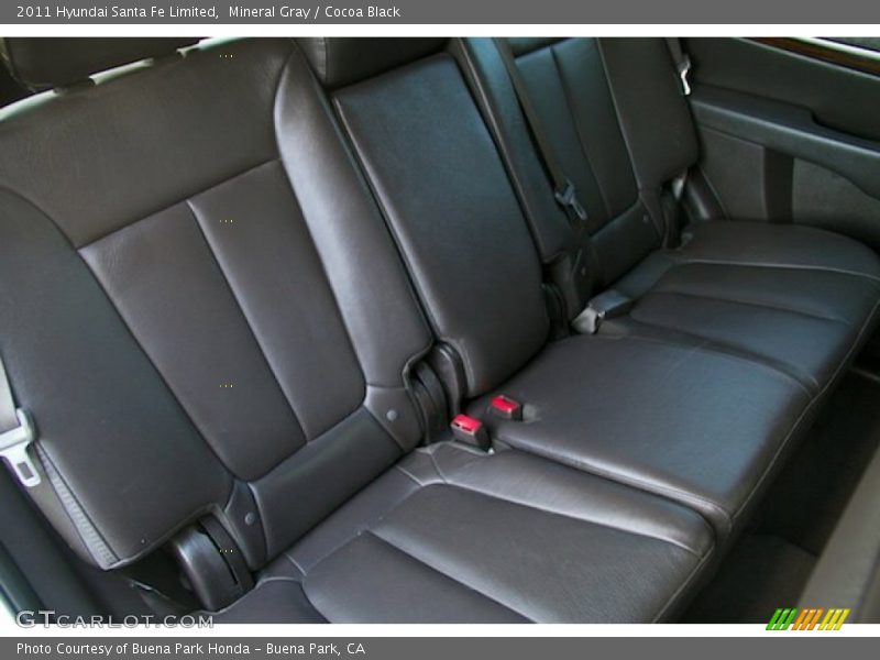 Mineral Gray / Cocoa Black 2011 Hyundai Santa Fe Limited