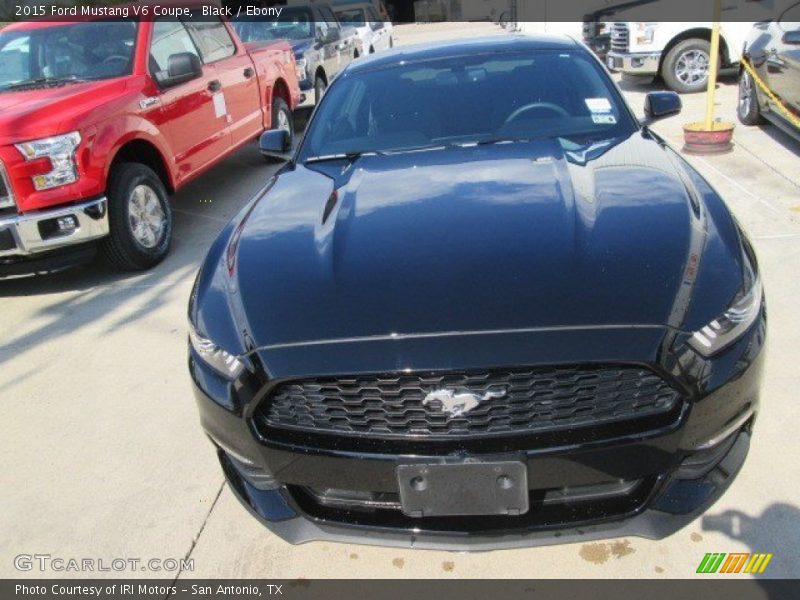 Black / Ebony 2015 Ford Mustang V6 Coupe