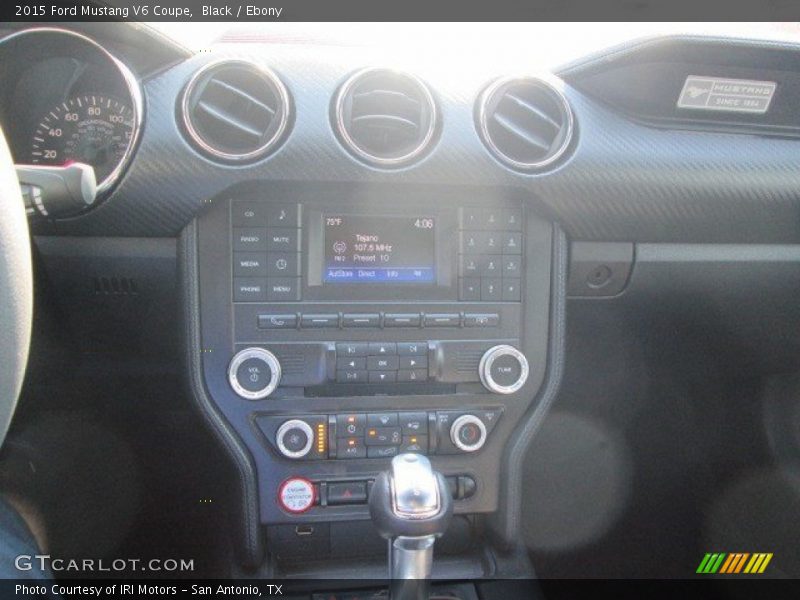 Black / Ebony 2015 Ford Mustang V6 Coupe