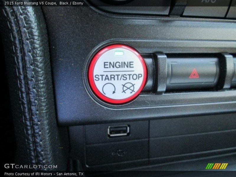 Black / Ebony 2015 Ford Mustang V6 Coupe