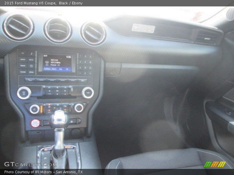 Black / Ebony 2015 Ford Mustang V6 Coupe