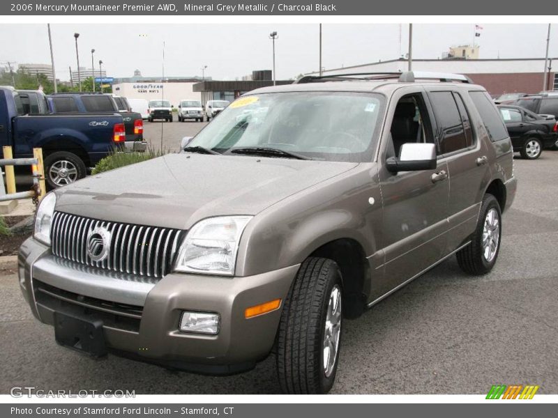 Mineral Grey Metallic / Charcoal Black 2006 Mercury Mountaineer Premier AWD