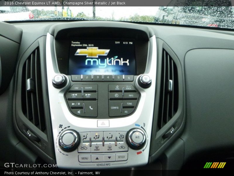 Controls of 2016 Equinox LT AWD