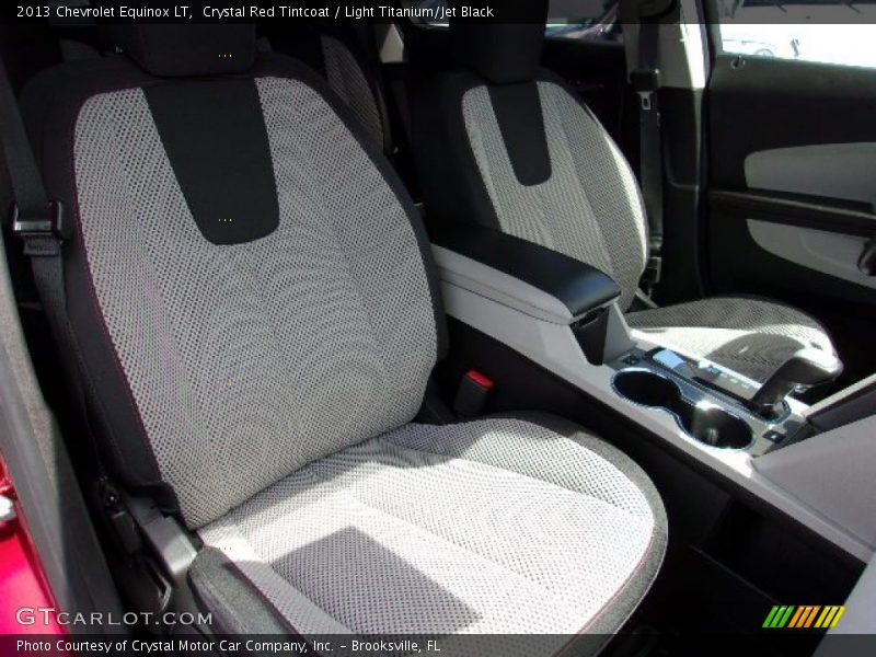 Crystal Red Tintcoat / Light Titanium/Jet Black 2013 Chevrolet Equinox LT