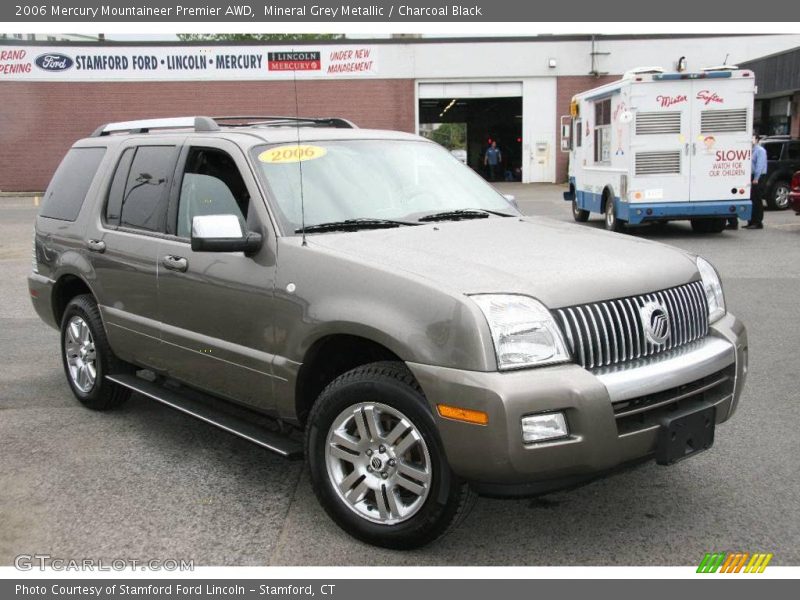 Mineral Grey Metallic / Charcoal Black 2006 Mercury Mountaineer Premier AWD