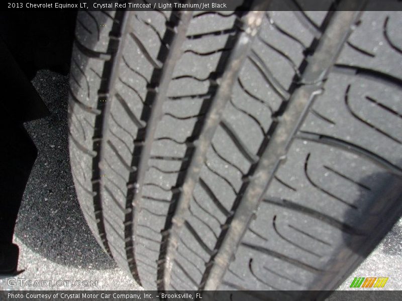 Crystal Red Tintcoat / Light Titanium/Jet Black 2013 Chevrolet Equinox LT