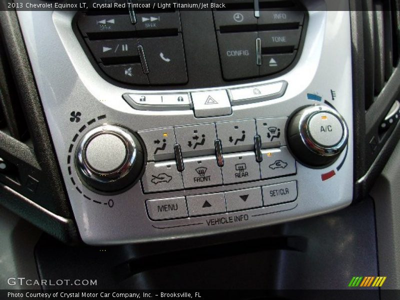 Crystal Red Tintcoat / Light Titanium/Jet Black 2013 Chevrolet Equinox LT