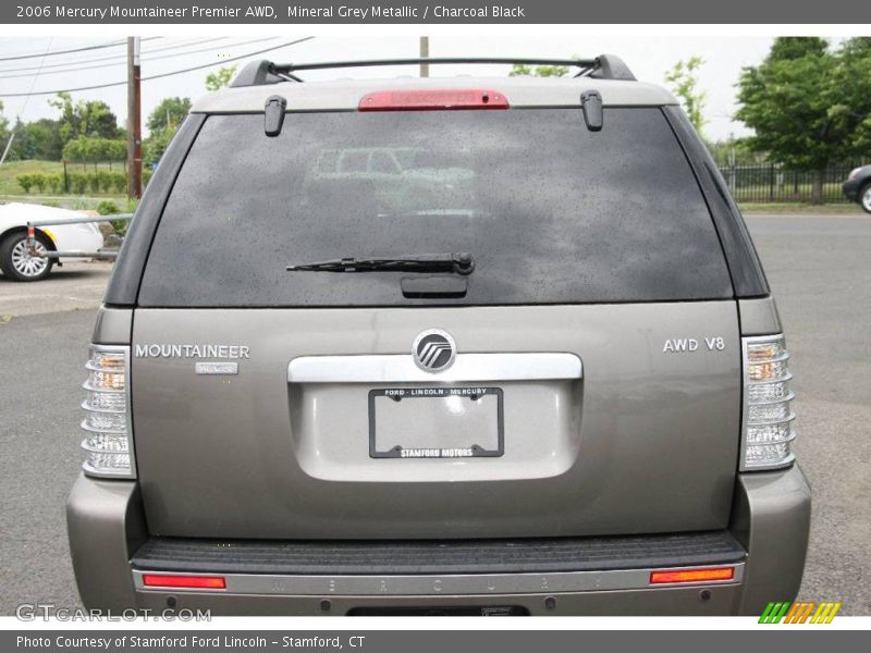 Mineral Grey Metallic / Charcoal Black 2006 Mercury Mountaineer Premier AWD