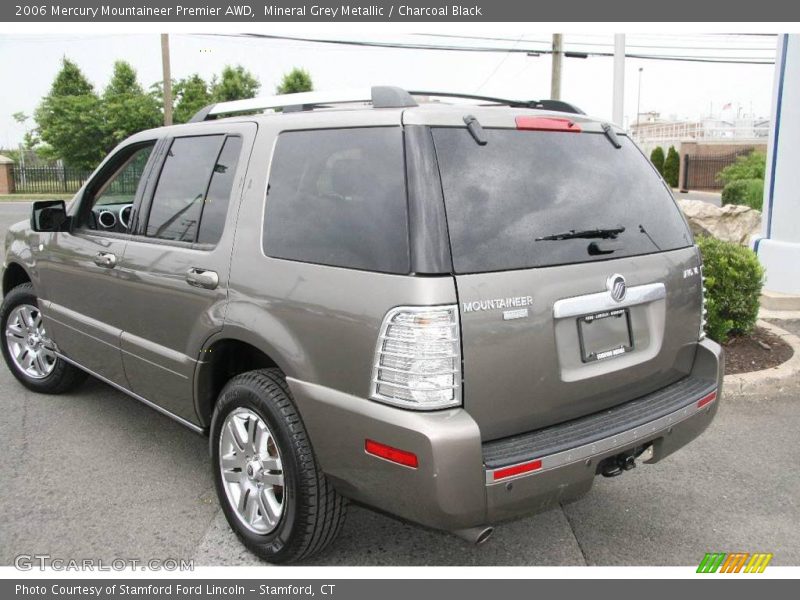 Mineral Grey Metallic / Charcoal Black 2006 Mercury Mountaineer Premier AWD