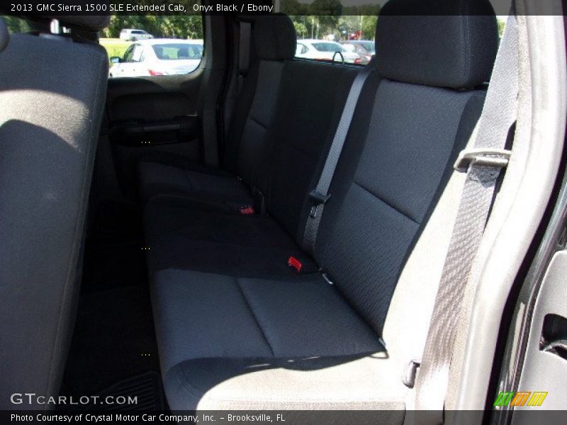 Onyx Black / Ebony 2013 GMC Sierra 1500 SLE Extended Cab