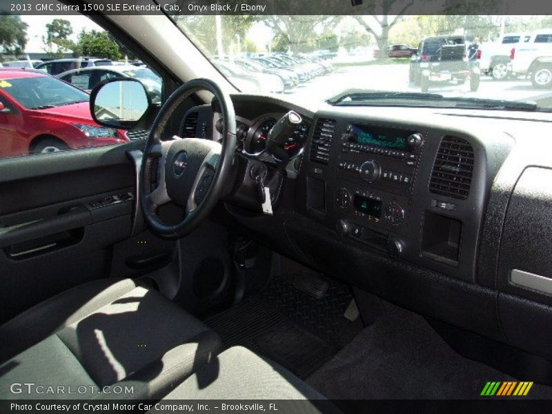 Onyx Black / Ebony 2013 GMC Sierra 1500 SLE Extended Cab