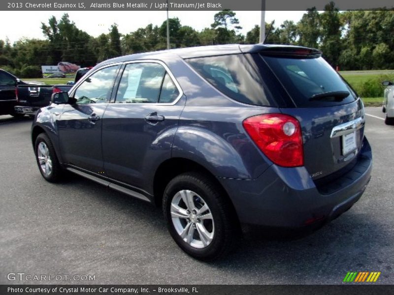 Atlantis Blue Metallic / Light Titanium/Jet Black 2013 Chevrolet Equinox LS