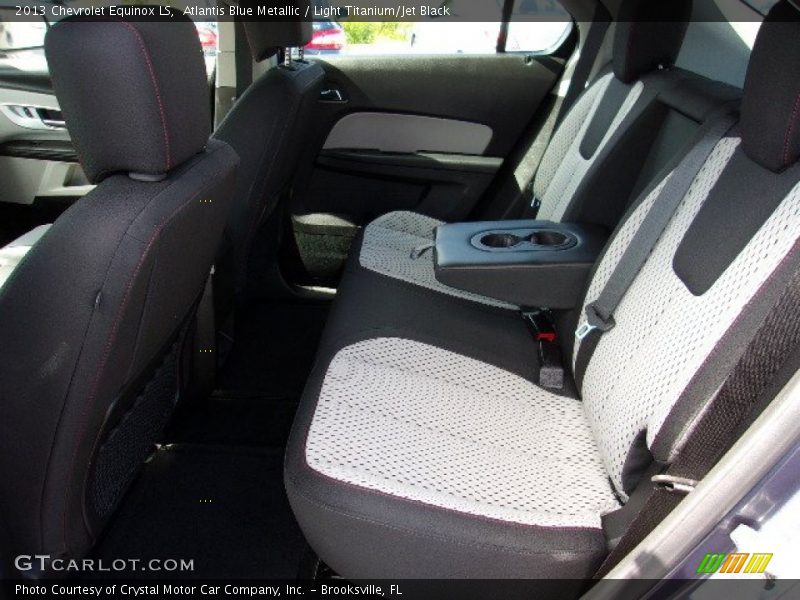 Atlantis Blue Metallic / Light Titanium/Jet Black 2013 Chevrolet Equinox LS