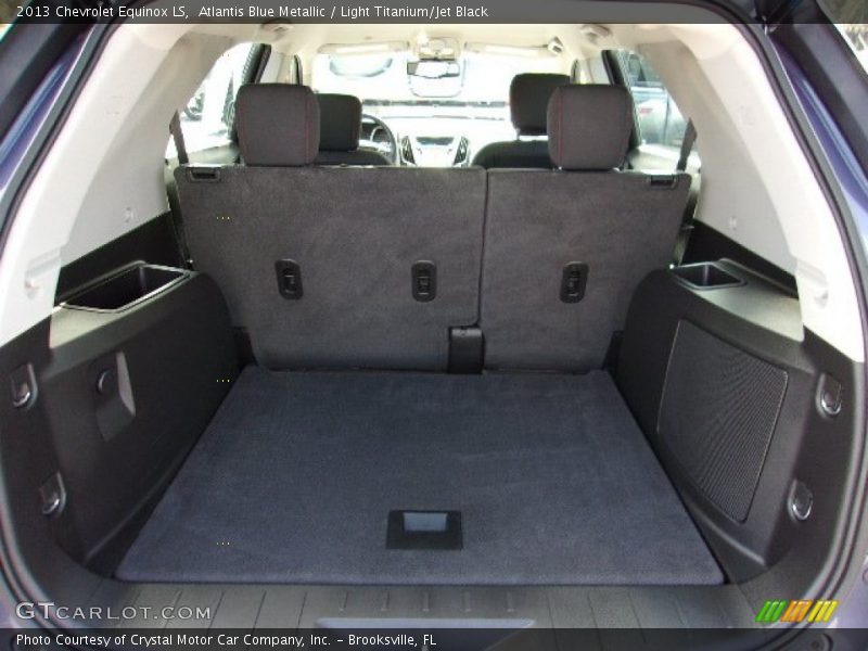 Atlantis Blue Metallic / Light Titanium/Jet Black 2013 Chevrolet Equinox LS