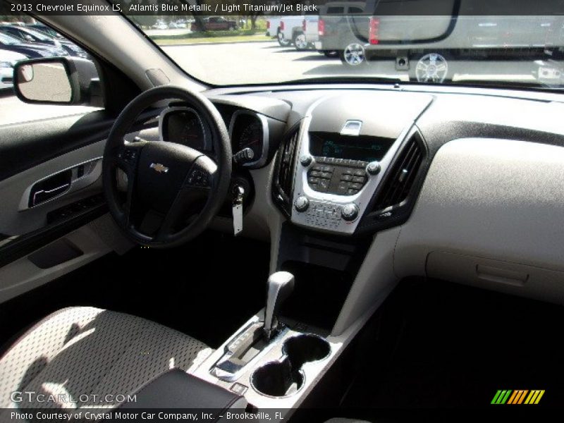 Atlantis Blue Metallic / Light Titanium/Jet Black 2013 Chevrolet Equinox LS