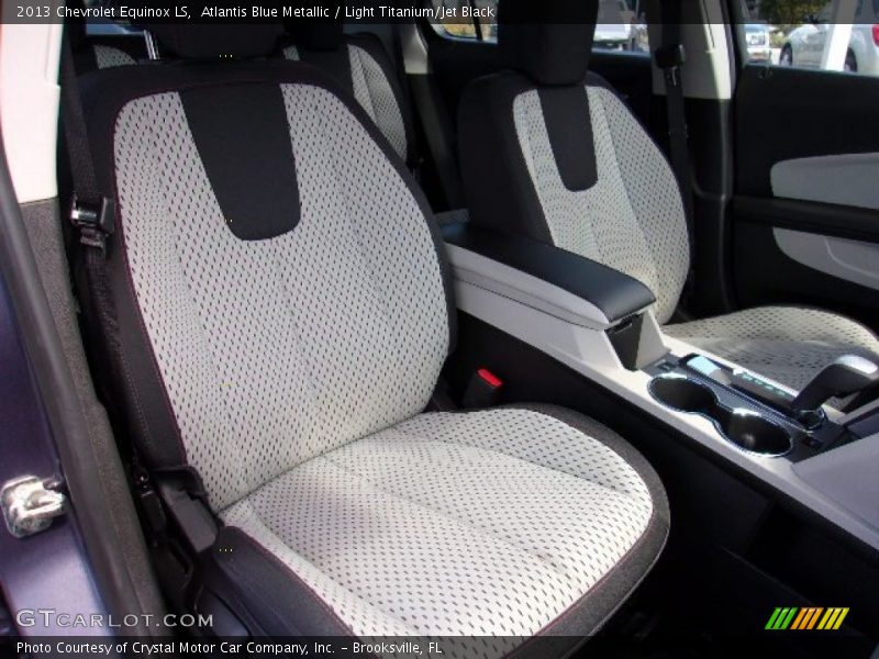 Atlantis Blue Metallic / Light Titanium/Jet Black 2013 Chevrolet Equinox LS