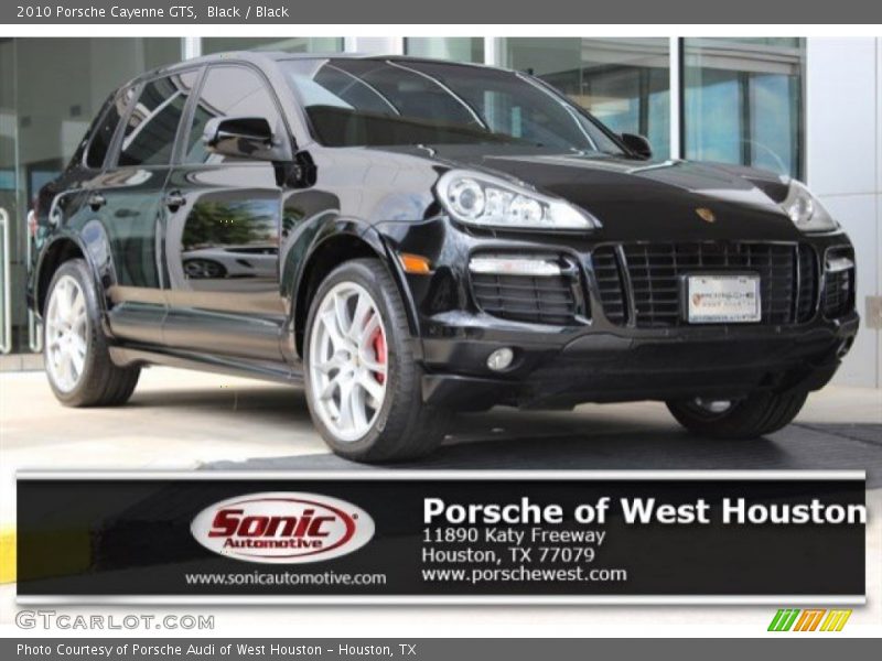 Black / Black 2010 Porsche Cayenne GTS