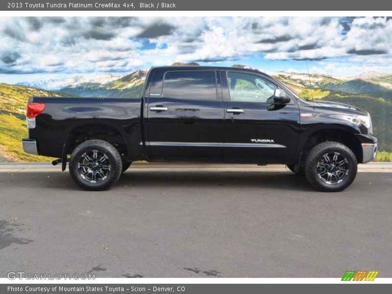 Black / Black 2013 Toyota Tundra Platinum CrewMax 4x4