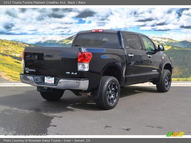 Black / Black 2013 Toyota Tundra Platinum CrewMax 4x4