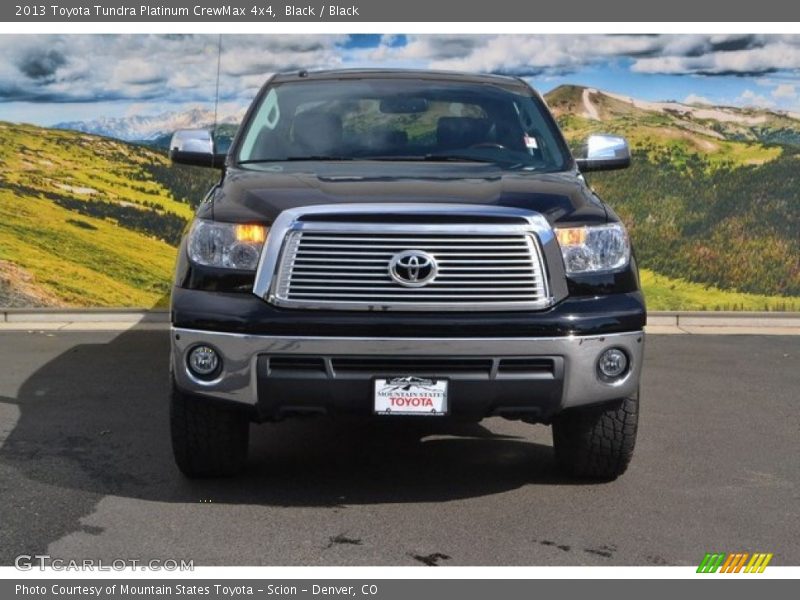 Black / Black 2013 Toyota Tundra Platinum CrewMax 4x4