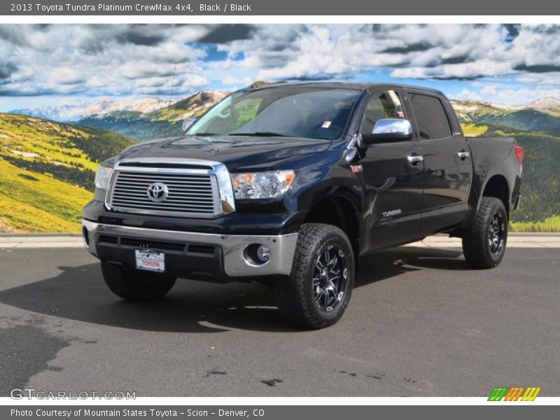 Black / Black 2013 Toyota Tundra Platinum CrewMax 4x4