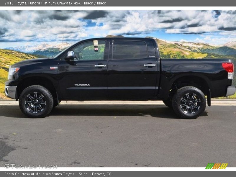 Black / Black 2013 Toyota Tundra Platinum CrewMax 4x4