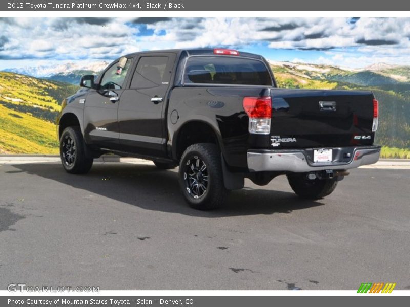 Black / Black 2013 Toyota Tundra Platinum CrewMax 4x4