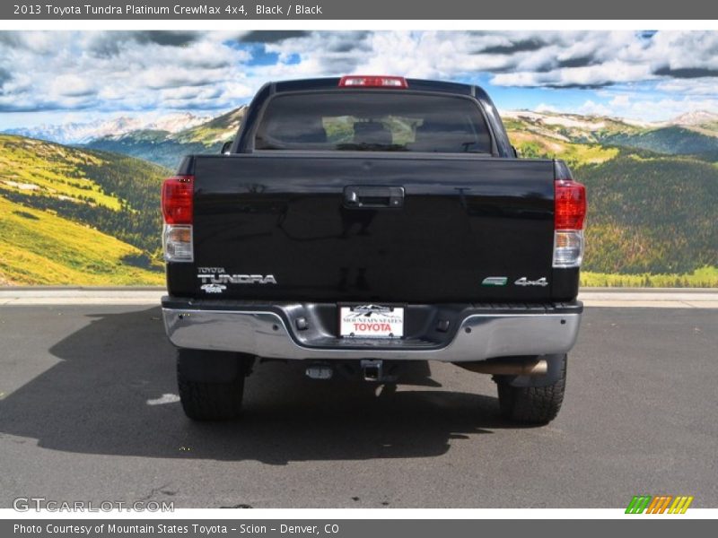 Black / Black 2013 Toyota Tundra Platinum CrewMax 4x4