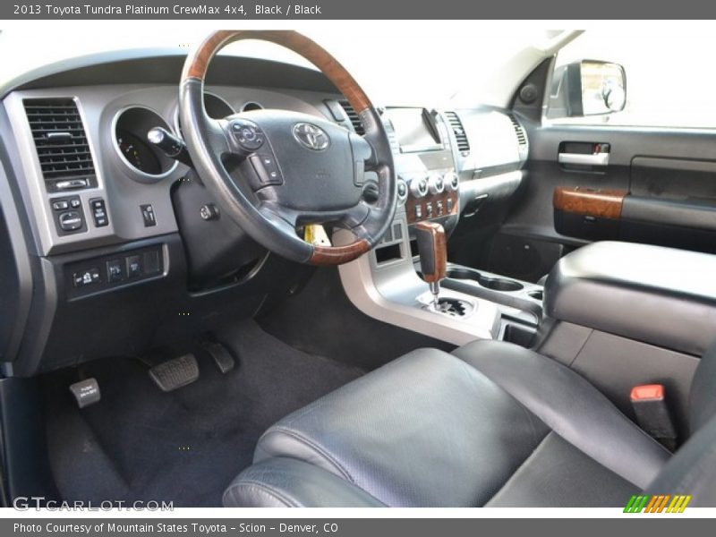 Black / Black 2013 Toyota Tundra Platinum CrewMax 4x4