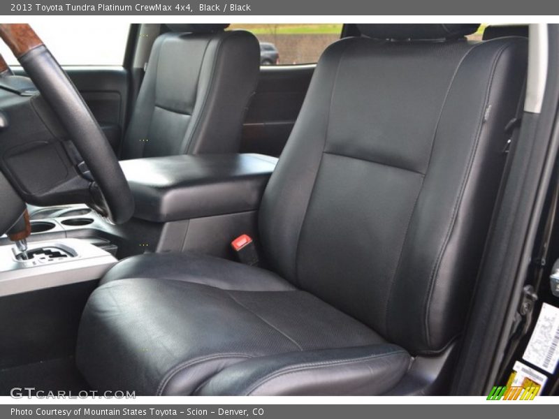 Black / Black 2013 Toyota Tundra Platinum CrewMax 4x4