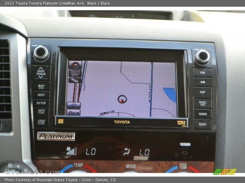 Black / Black 2013 Toyota Tundra Platinum CrewMax 4x4