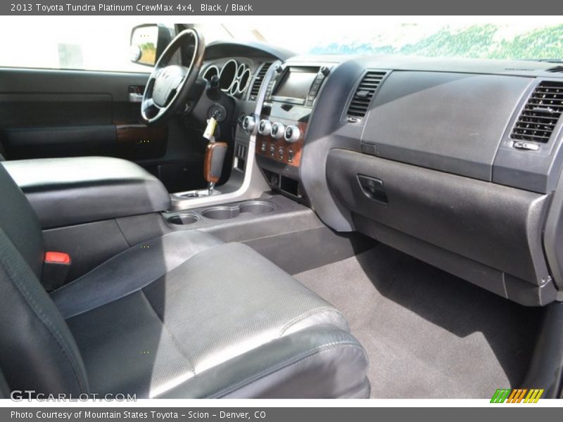 Black / Black 2013 Toyota Tundra Platinum CrewMax 4x4