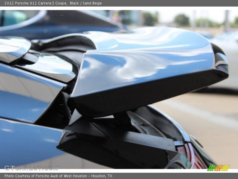 Black / Sand Beige 2012 Porsche 911 Carrera S Coupe