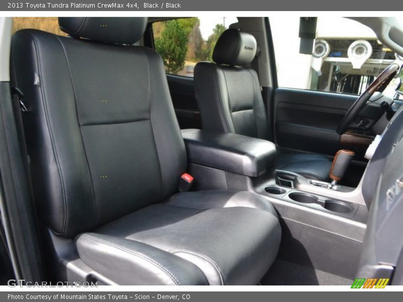 Black / Black 2013 Toyota Tundra Platinum CrewMax 4x4