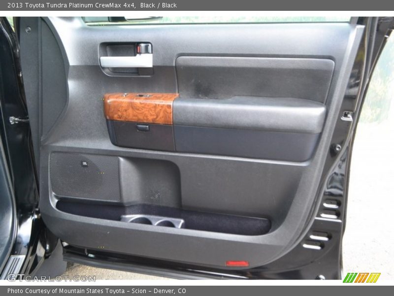 Black / Black 2013 Toyota Tundra Platinum CrewMax 4x4