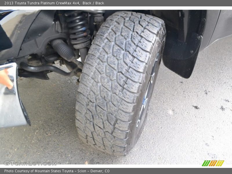 Black / Black 2013 Toyota Tundra Platinum CrewMax 4x4