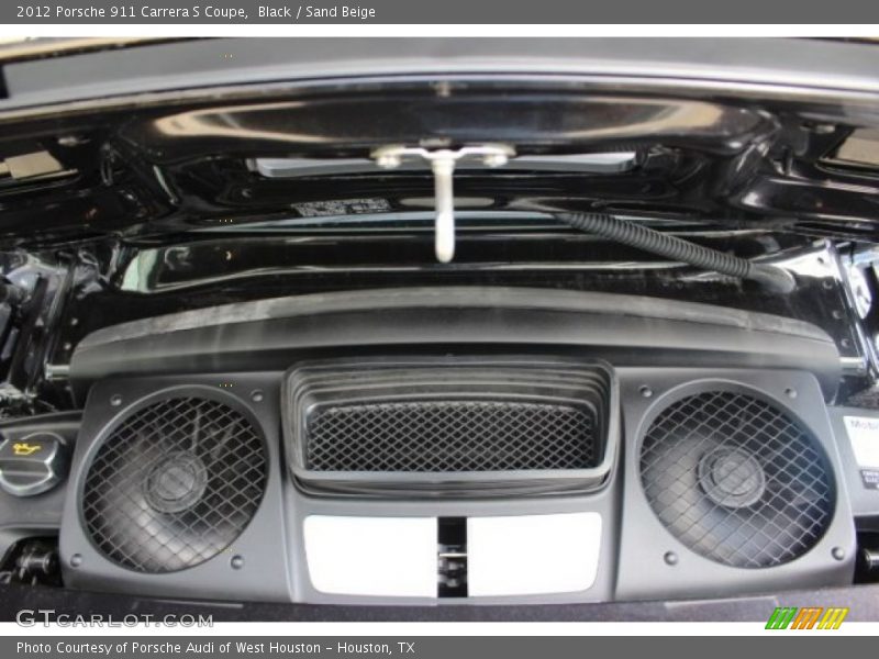 Black / Sand Beige 2012 Porsche 911 Carrera S Coupe