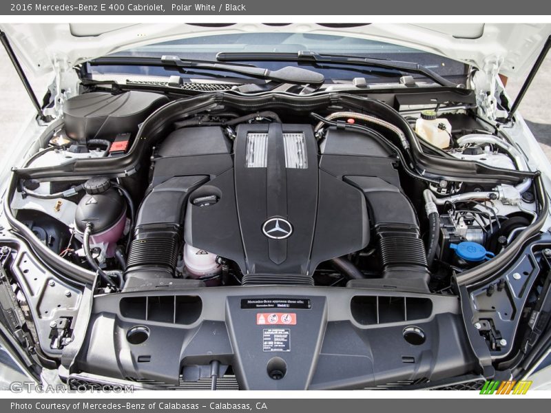  2016 E 400 Cabriolet Engine - 3.0 Liter DI biturbo DOHC 24-Valve VVT V6
