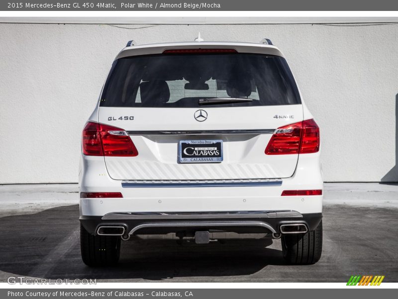 Polar White / Almond Beige/Mocha 2015 Mercedes-Benz GL 450 4Matic