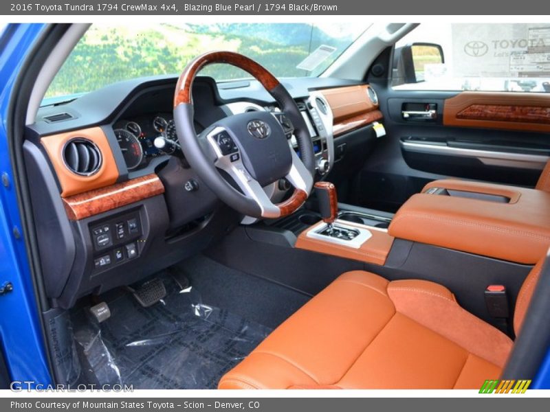 1794 Black/Brown Interior - 2016 Tundra 1794 CrewMax 4x4 