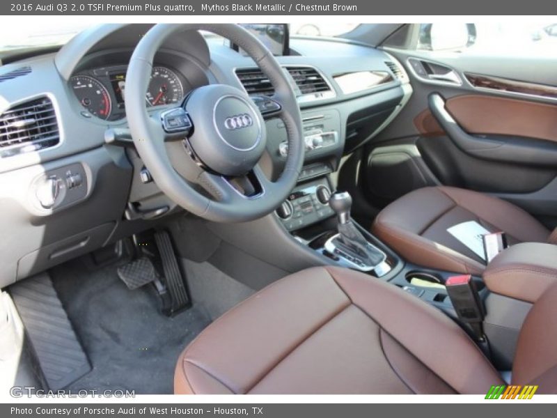 Chestnut Brown Interior - 2016 Q3 2.0 TSFI Premium Plus quattro 