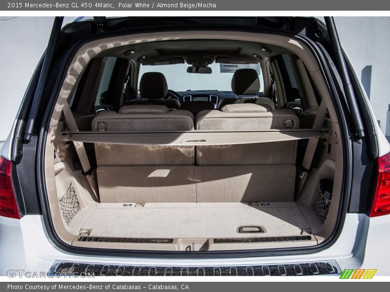 Polar White / Almond Beige/Mocha 2015 Mercedes-Benz GL 450 4Matic