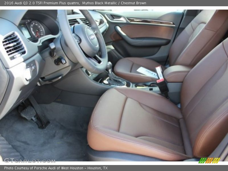 Front Seat of 2016 Q3 2.0 TSFI Premium Plus quattro