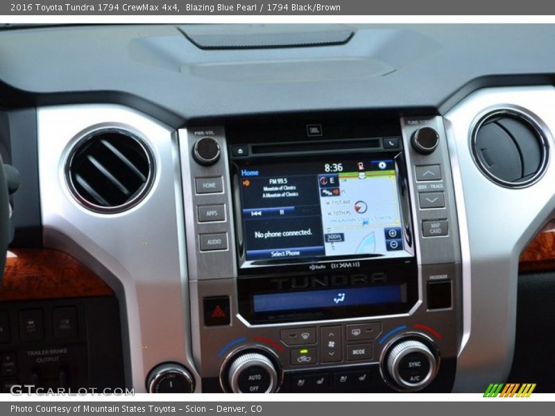 Navigation of 2016 Tundra 1794 CrewMax 4x4