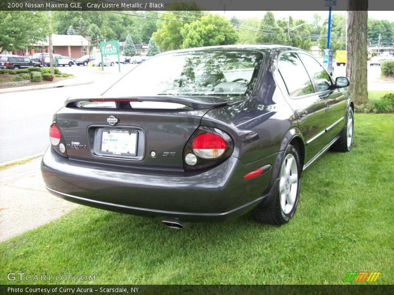 Gray Lustre Metallic / Black 2000 Nissan Maxima GLE