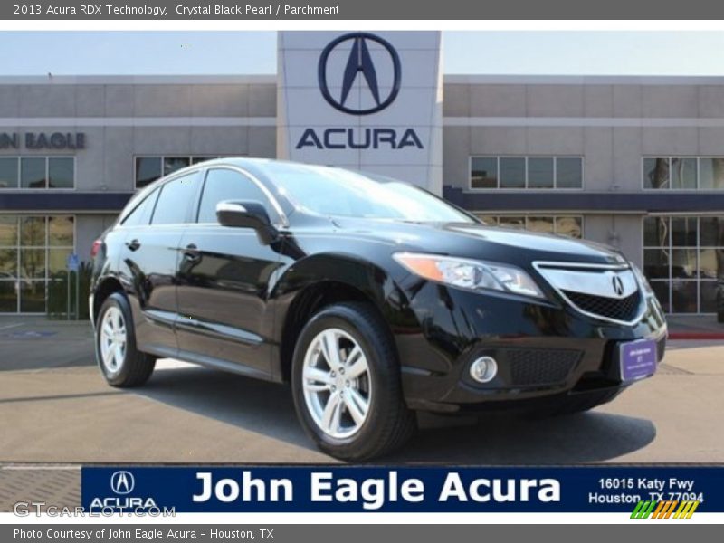 Crystal Black Pearl / Parchment 2013 Acura RDX Technology
